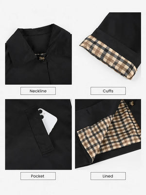 The Classic Cropped Trench Jacket