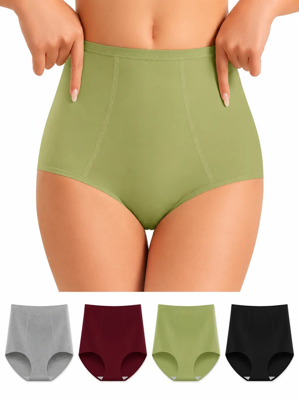 High-waisted shaping underwear