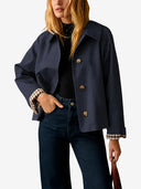 The Classic Cropped Trench Jacket
