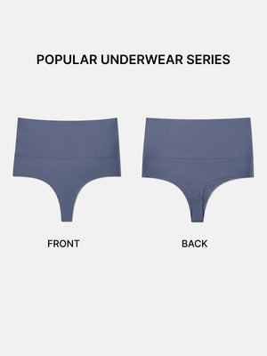 4-Pack Seamless High Waist Tummy Control Shaping Briefs
