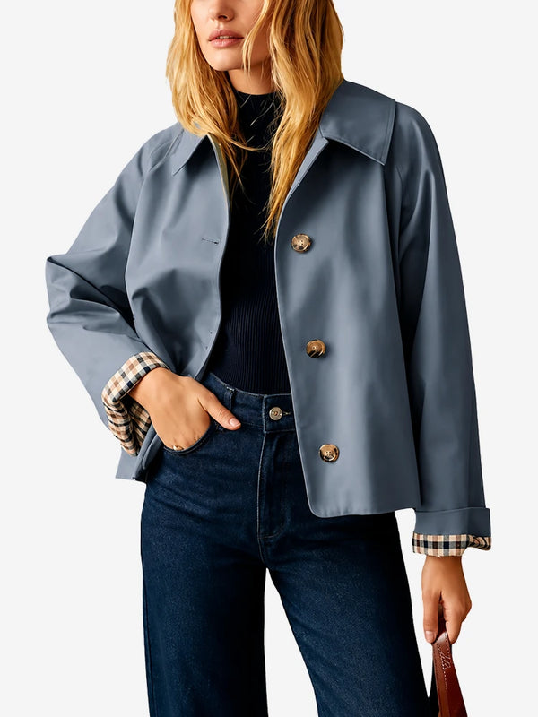 The Classic Cropped Trench Jacket