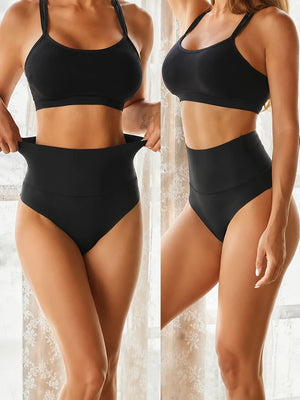 4-Pack Seamless High Waist Tummy Control Shaping Briefs