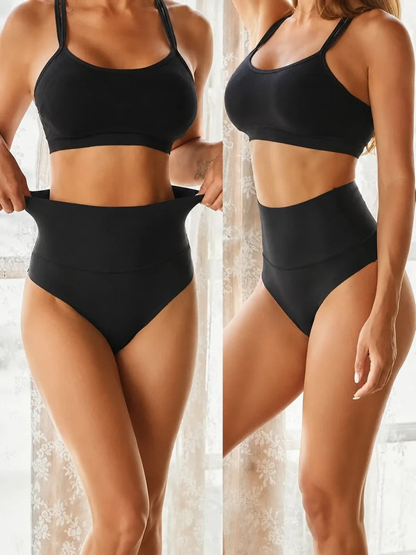 4-Pack Seamless High Waist Tummy Control Shaping Briefs