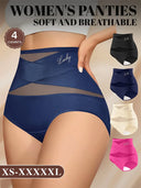 Feel Light, Sexy & Confident – High Waist Mesh Thong Collection (4-Pack)