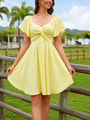 Summer Romance Sweetheart Mini Dress