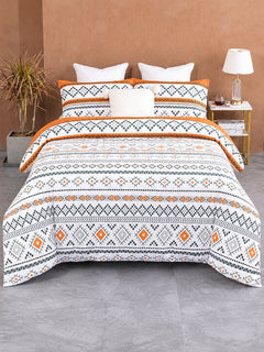 Boho Tribal Print Bedding Set – Vibrant Geometric Patterns & Colorful Bedroom Decor