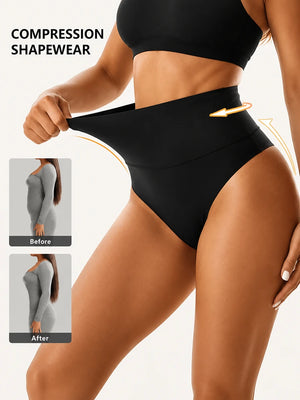 4-Pack Seamless High Waist Tummy Control Shaping Briefs