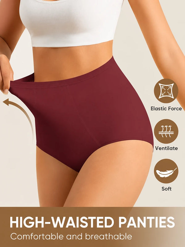 High-waisted shaping underwear