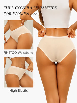 10-Pack Women's Cotton Hipster Panties
