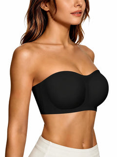 Strapless Jelly Push-Up Bra for Women