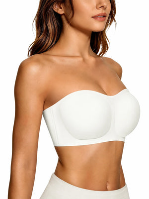 Strapless Jelly Push-Up Bra for Women