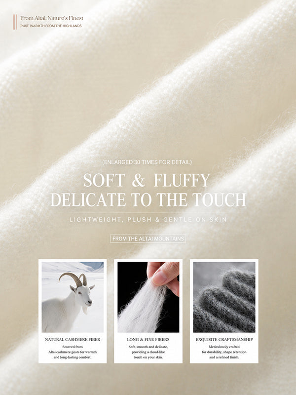 Women’s Luxe Cashmere Cardigan – Soft & Cozy Oversized Knit Sweater