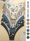 Seamless Scallop Trim Briefs