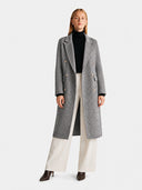 Women's 100%  Wool Double-Faced Tailored Coat