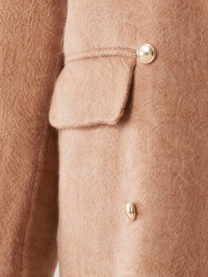 Women's 100%  Wool Double-Faced Tailored Coat