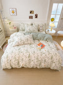 3-Piece Soft Cotton Duvet Cover Set
