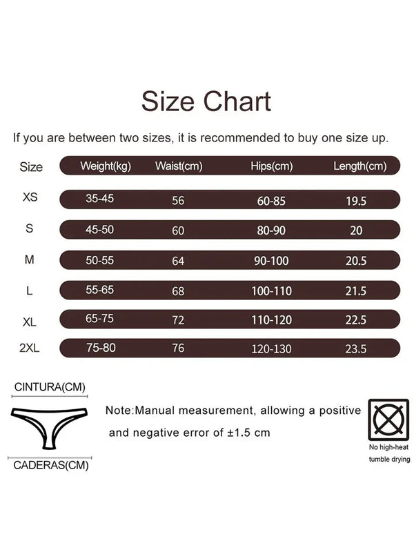 Women's Seamless High-Waisted Thong