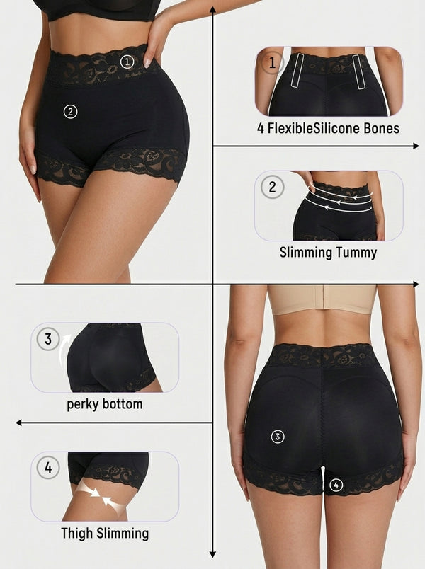 High Waist Seamless Butt Lifting Shorts