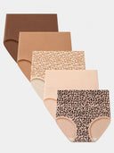 Your Everyday Comfort Starts Here – Soft Cotton High Waist 5-Pack Panties