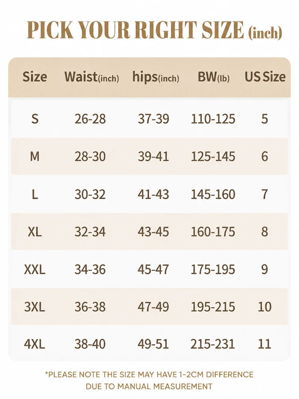 High-waisted shaping underwear