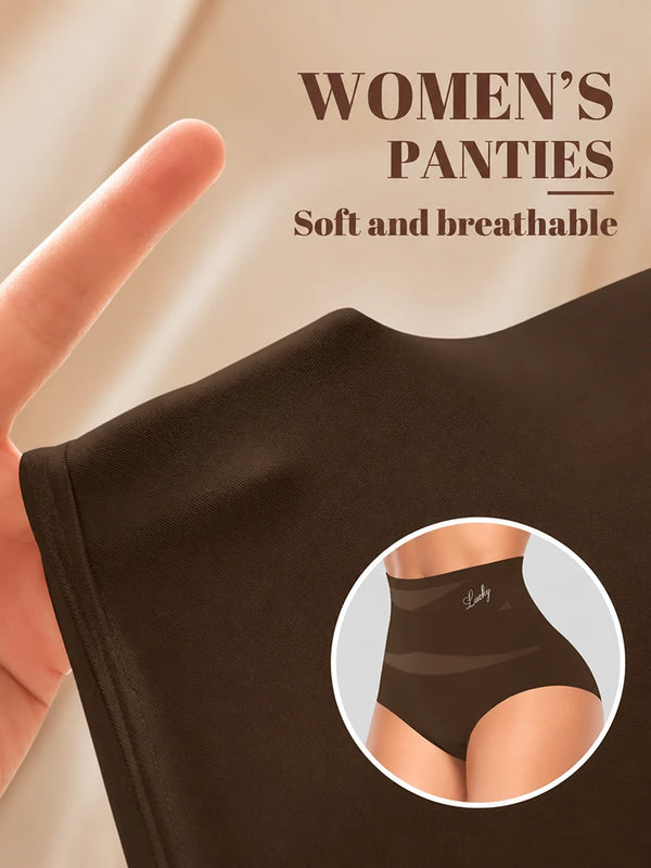 High-Waisted Tummy Control Mesh Briefs