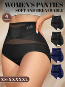 Feel Light, Sexy & Confident – High Waist Mesh Thong Collection (4-Pack)
