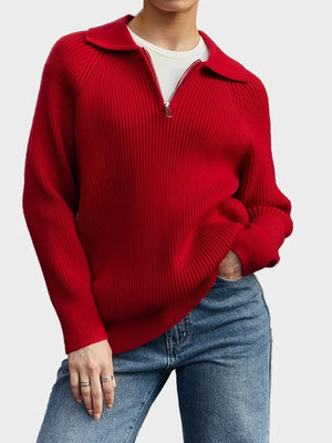 Women's Half Zip Pullover Sweaters