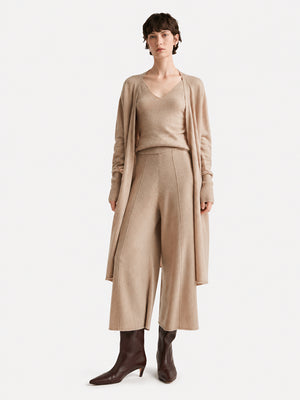 The Cashmere Blend Longline Knit Cardigan