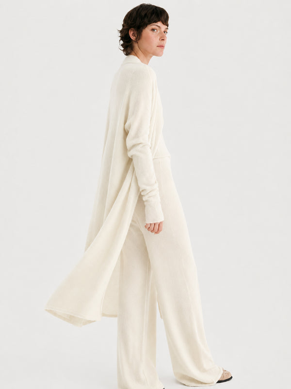 The Cashmere Blend Longline Knit Cardigan