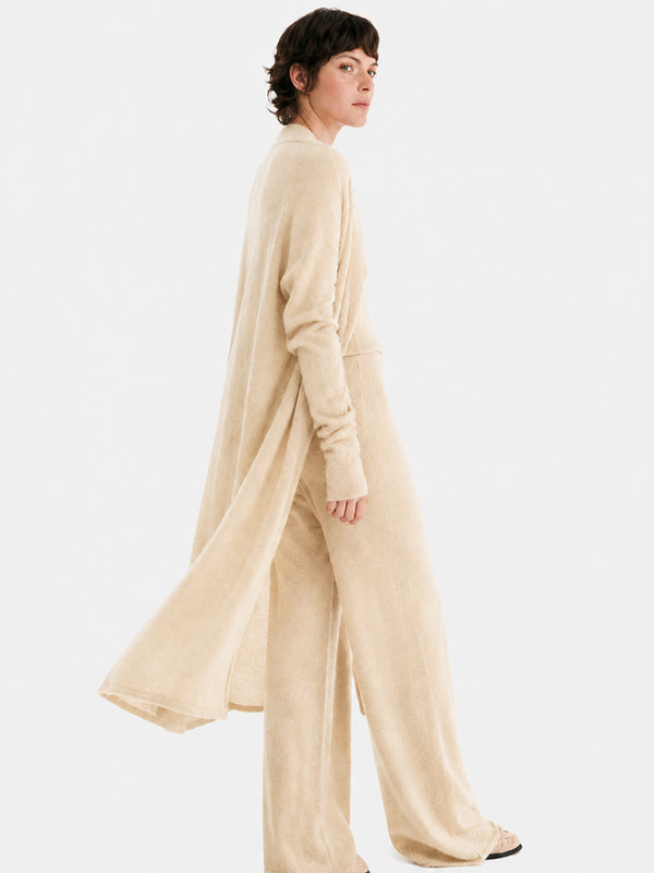 The Cashmere Blend Longline Knit Cardigan