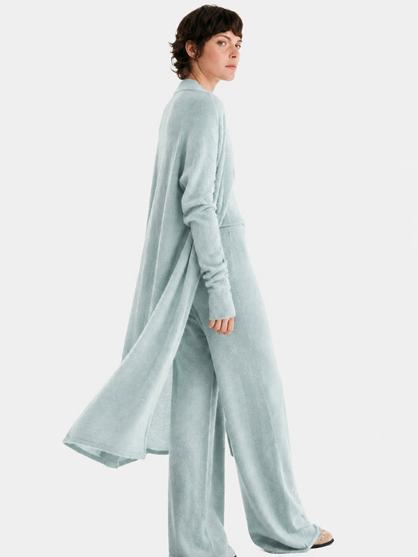 The Cashmere Blend Longline Knit Cardigan