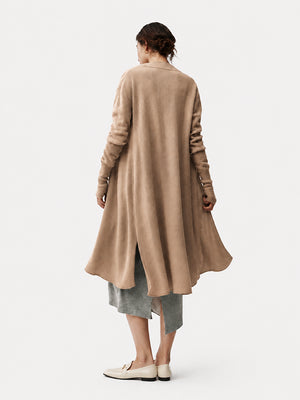 The Cashmere Blend Longline Knit Cardigan