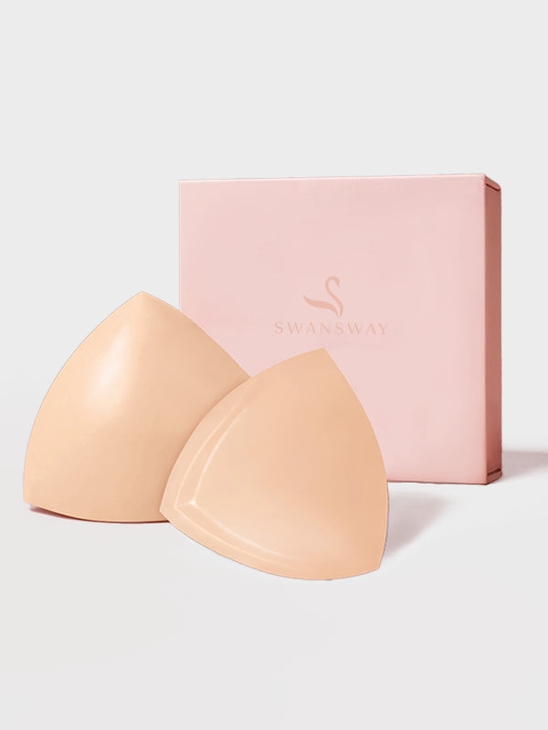 Swansway Invisible Lift Bra Inserts – Invisible Sticky Pads for Low-Cut Outfits