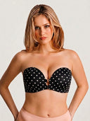 Women's Strapless Front Closure Push-Up Bra