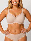 Cool Comfort Full-Coverage Minimizer Bra