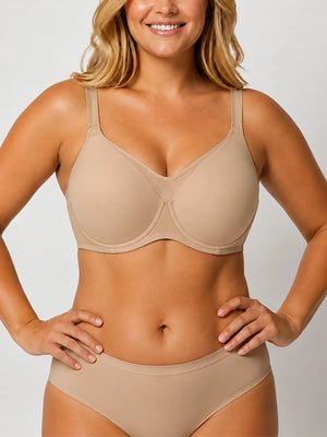 Cool Comfort Full-Coverage Minimizer Bra