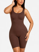Back Pull Down Easy Bathroom Shaping Bodysuit | Tummy & Butt Contour Shapewear