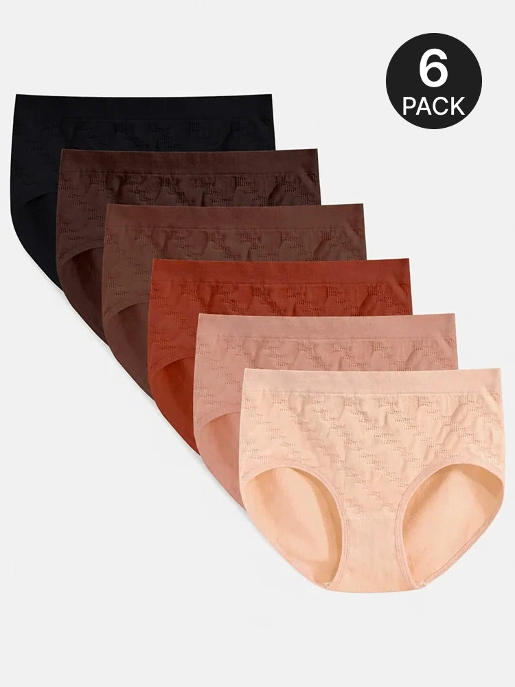 Women’s Seamless Cotton Briefs Multi-Pack