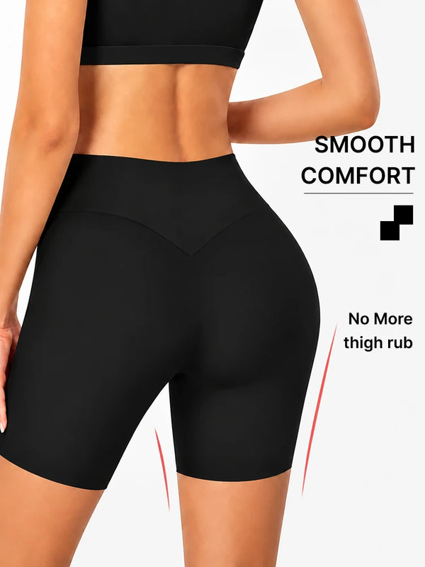 4-Pack Seamless High-Waist Smoothing Shorts