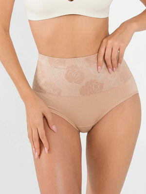 5-Pack High Waisted Cotton Briefs for Women