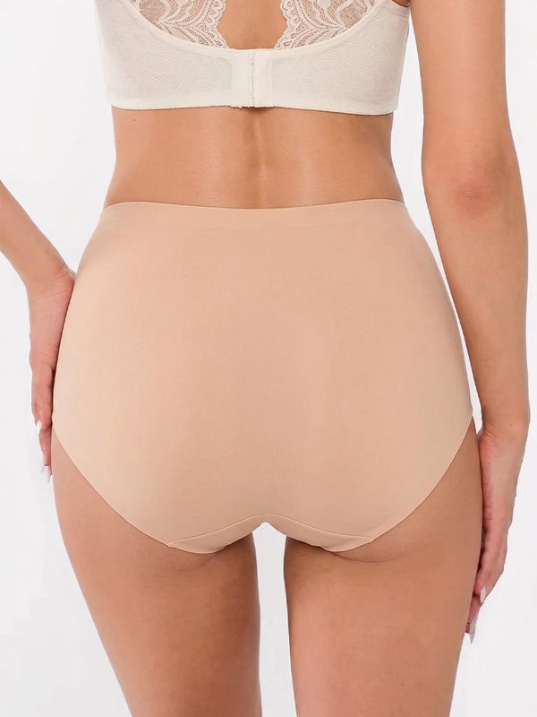 5-Pack High Waisted Cotton Briefs for Women