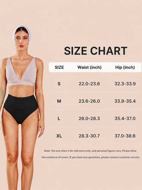 4-Pack Seamless High Waist Tummy Control Shaping Briefs