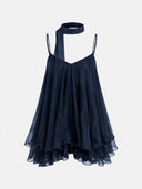 Dreamy Tulle Ruffle Mini Dress