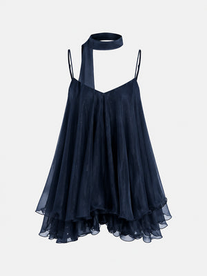 Dreamy Tulle Ruffle Mini Dress