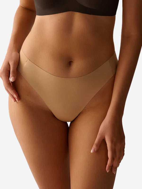5-Pack Seamless Camel Toe Cover Thong