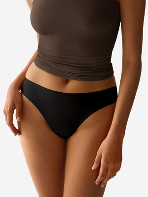5-Pack Seamless Camel Toe Cover Thong