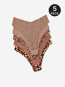 Multi-Pack Women's Wave Edge Seamless Panties