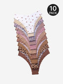 Multi-Pack Women's Wave Edge Seamless Panties