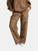 Minimalist Straight Leg Casual Comfy Stretchy Athleisure Sweatpants