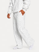 Minimalist Straight Leg Casual Comfy Stretchy Athleisure Sweatpants